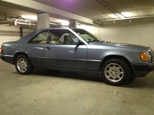 Mercedes-benz 230 ce coup'e c124 from 1990 automatic 2nd hand orig 47.005 mls