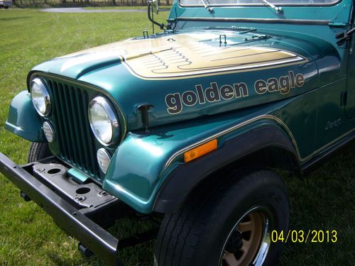 1979 jeep cj7 golden eagle sport utility 2-door 5.0l