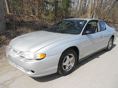 2004 chevrolet monte carlo ls 2dr coupe w/icecoldair 3.4ltr 6 cyl highbidwins