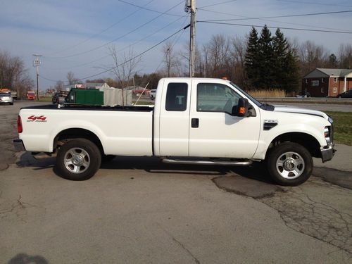 2008 ford f250 4x4 off road ext cab only 60k mi light damage runs drives salvage