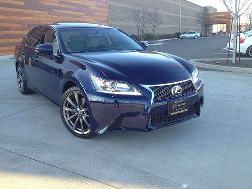 2013 lexus gs350 with 1,900 miles only f-sport front end