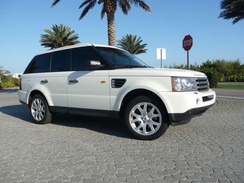 2008 rover sport- rare color combo-low miles-tv's-luxury pack-immaculate-clean