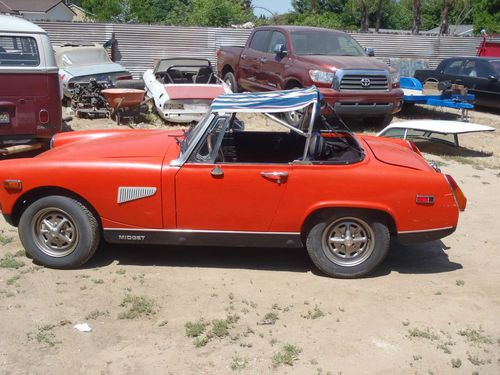 78 mg midget roadster nr with parts car a 2 fer sale!