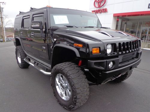 2007 hummer h2 6.0l v8 awd rear camera moonroof lift kit tow package video