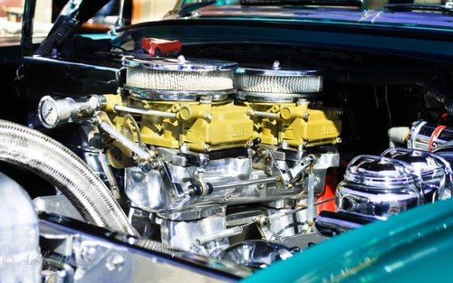 1955 chevy bel air  off frame restored with 434 scott shafiroff  . must see pics
