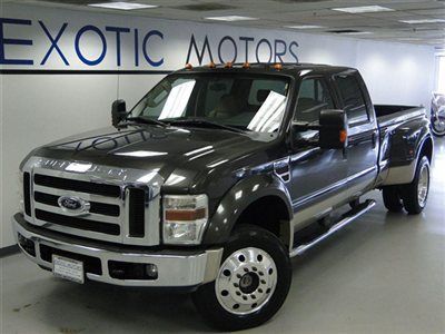 2008 ford f-450 superduty 4-wd! dually turbo diesel navi leather heated-sts pdc!