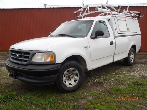 2000 ford f 150-1 owner original miles a/c w/ utility topper/box automatic