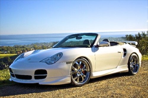 600+hp.~2004 porsche turbo~cab~over $180k invested~only 29k miles~2 owner~wow!!!