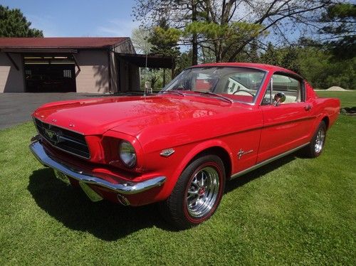1965 ford mustang 2+2 fastback kcode