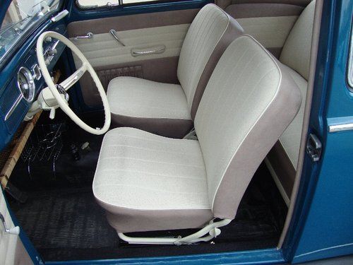 1964 volkswagen beetle classic sedan restored beetle sea blue