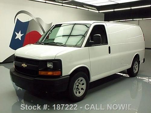 2012 chevy express 4.3l v6 cargo van only 20k miles!! texas direct auto