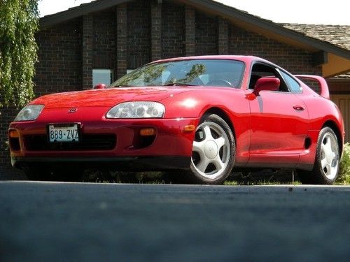 1993 toyota supra twin-turbo coupe rare 6 speed extremely clean! and one owner