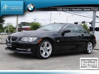 2011 bmw certified pre-owned 3 series 2dr conv 328i