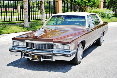 Absolutley as new just 16,840 miles 77 cadillac sedan deville must see this one