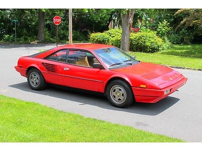 Hard to find 1985 ferrari mondial with 56,240 miles