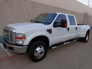 2008 ford f350 lariat crew cab dually-powerstroke diesel-4x4-carfax certified