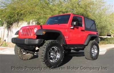 2008 lifted jeep wrangler x  arizona clean fully loaeded ready for dirt or roads