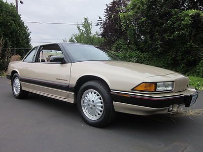 93 buick regal 2dr coupe. 1 owner. 89k miles. exceptionally nice. 3800 v6. auto