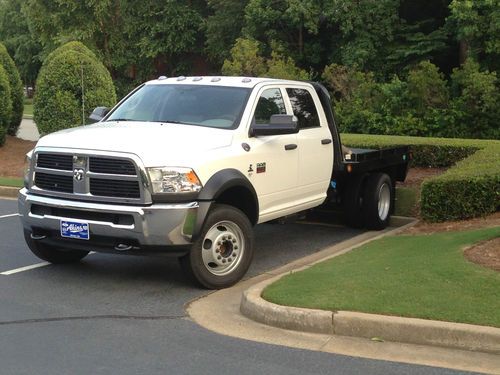 New 2012 dodge ram 5500, dully , flat bed , excellent condition
