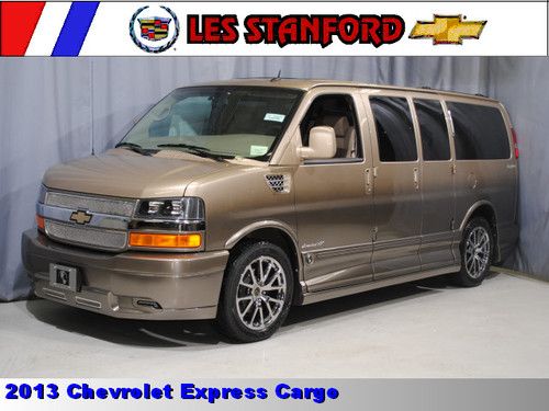 Chevrolet:express- explorer conversion van low-top brand new 2013 full warranty