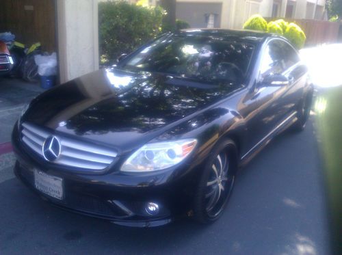 2008 mercedes-benz cl550 amg package with 22" benz mfg. deep lip rims!!