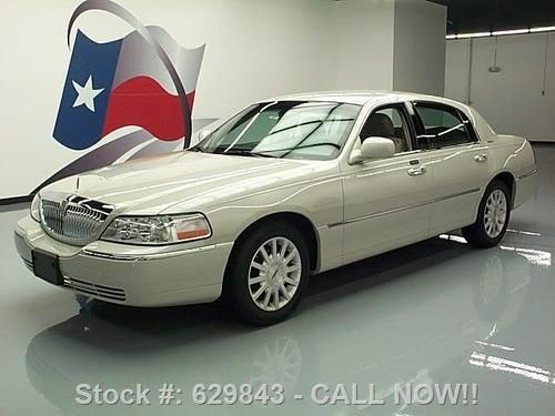 2007 lincoln town car signature leather 6-passenger 51k texas direct auto