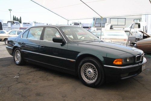 1997 bmw 740il automatic 8 cylinder no reserve