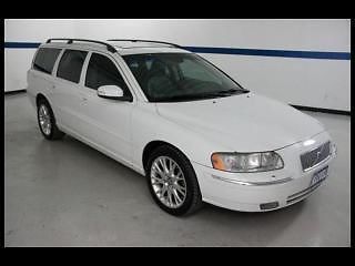 07 volvo v70 wagon, leather seats, sunroof, all power, we finance!