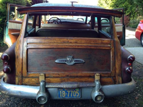 1953 buick road master estate wagon  woody 670 produced 15 left in the world