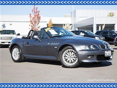 2001 bmw z3 2.5i: offered by mercedes-benz dealership, absolutely exceptional!