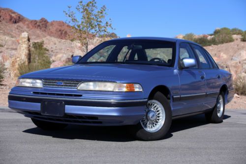Spectacular 1 owner 1994 ford crown victoria lx super low miles superb condition