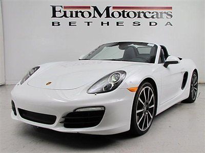 Porsche boxster s white boxer 13 new style used blue leather infotainment nav