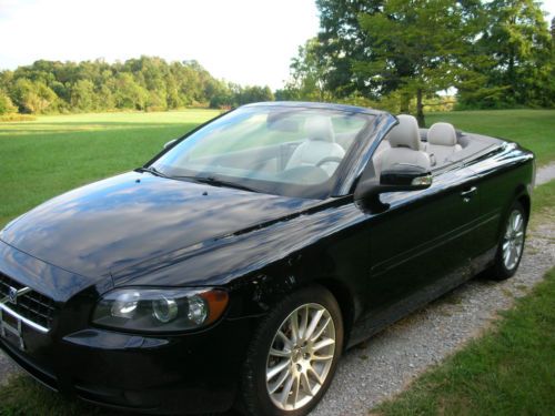 2009 volvo c70 t5 turbo hard top convertible excellent condition