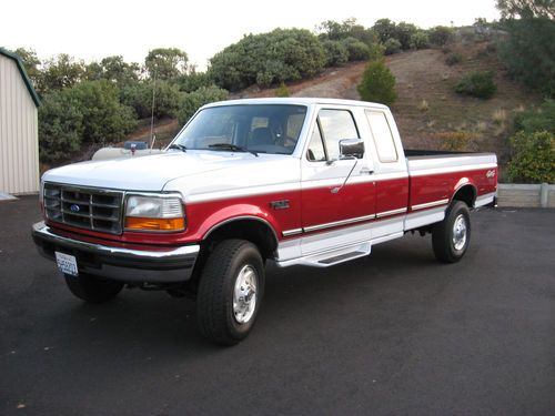 1996 ford f250,4 x 4,xlt,loaded,extended cab,low low miles,exceptional condition