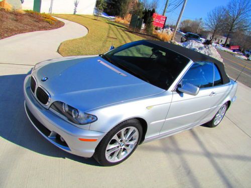 Warranty!330 ci convertible premium package!serviced ! new tires! no reserve! 06