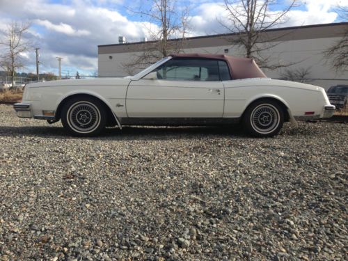 1984 buick riviera convertible turbo charged 3.8l