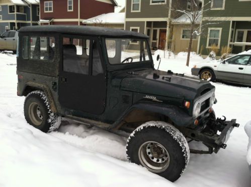 1966 toyota fj40 land cruiser must see  chevy 350