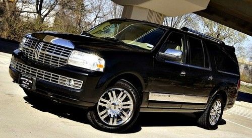 2007 lincoln navigator tow package heated &amp;cool seats tv/dvd 3rd seats sunroof