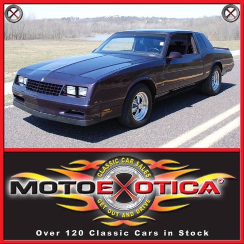 1986 monte carlo ss, custom ghost flames, fully loaded, great driver !!!!!!!!!
