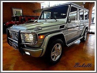 2002 mercedes-benz g500  low miles. car like new.