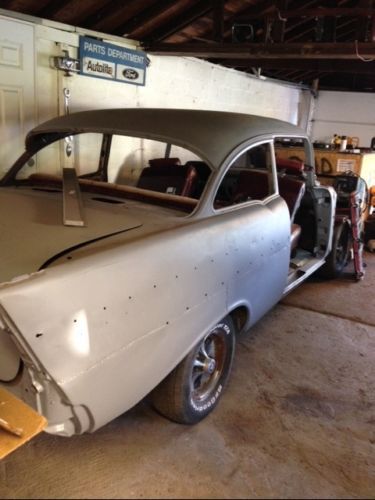 1957 chevy 2dr sedan 210 project car with many new parts, 55 57 tri 5 legend