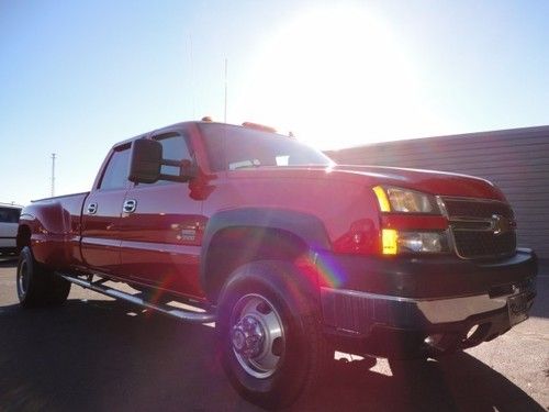 Silverado 3500 lt 4x4 crew cab leather heated seats bose system tow package l@@k