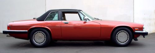 1987 jaguar v-12 xjs-c cabriolet - extremely rare limited edition
