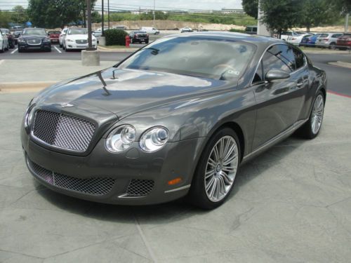 2008 bentley continental gt speed coupe 11k miles