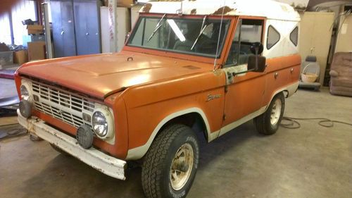 1966 ford bronco , 1967 / 1968