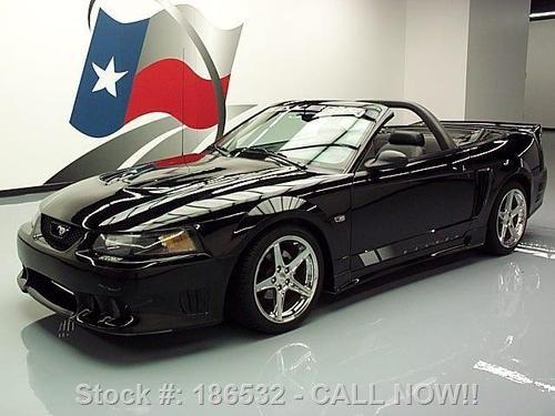 2002 ford mustang convertible saleen s281 s/c auto 33k texas direct auto