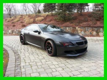 2006 bmw m6 7-speed sport coupe premium lcd custom one owner