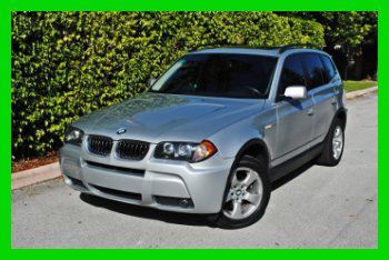 2006 bmw x3 3.0i, awd, panoroof, heated seats, xenon lights, best offer!!!