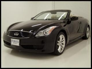 09 g37 convertible nav heated cooled leather rear camera bluetooth woodtrim bose