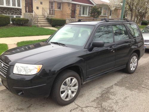 2008 subaru forester 2.5 x 2.5l,one owner! no reserve! great running car!